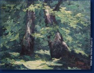 Sous-bois A Stoumont by Elysee Fabry