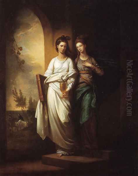 Fidelia and Speranza (1776) - view 1