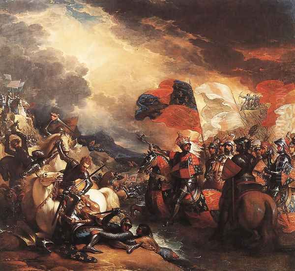 Edward III Crossing the Somme (1788) - view 1