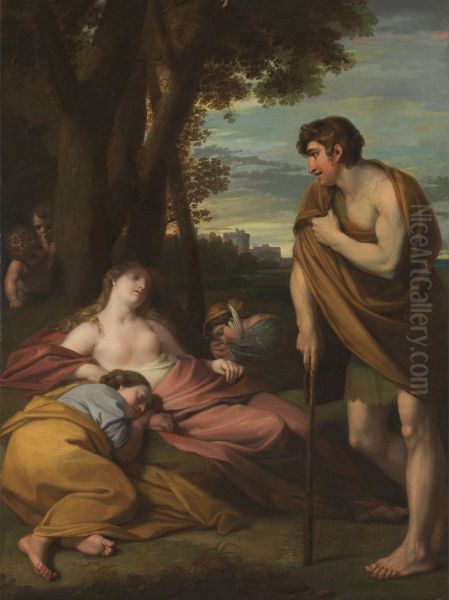 Cymon and Iphigenia - view 1