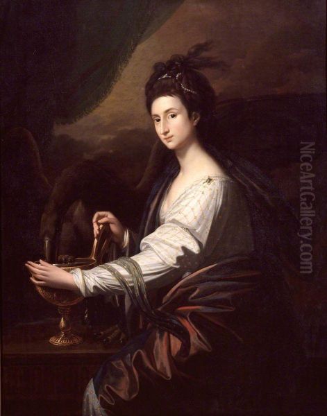 Mrs Worrell as Hebe - view 1