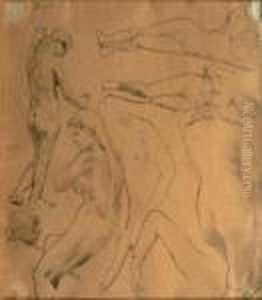 Etudes De Nu by Theodore Fantin-Latour