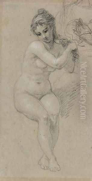 Seated Nude - view 1