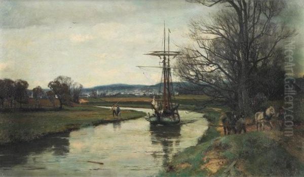 The Urr, A Tidal View On The Solway, Village- Dalbeattie - view 1