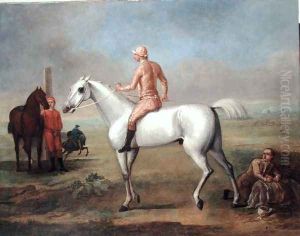 Arab Stallion with Jockey Up by John Wootton