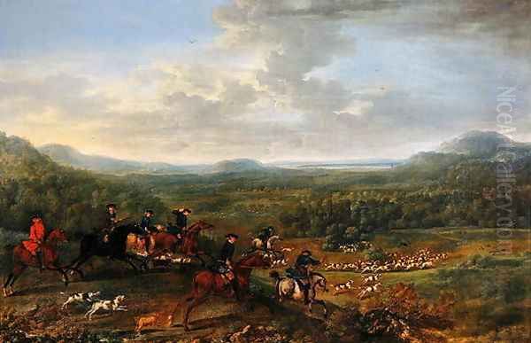 A Fox Hunt, c.1730-40 - view 1