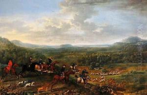A Fox Hunt, c.1730-40