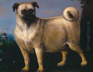 A Pug in a Landscape