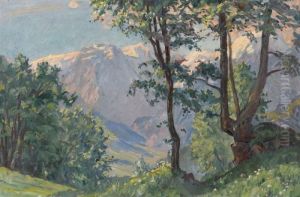 Braunwald Mit Rotstock by Carl Friedrich Felber