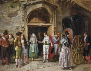 The Newlyweds by Bernardo Ferrandiz Y Badenes
