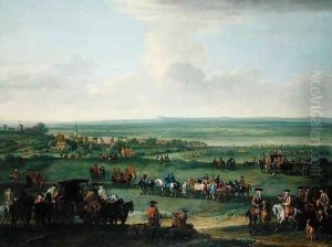 George I (1660-1727) at Newmarket, 4th-5th October 1717, c.1717