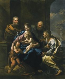 The Virgin And Child With Saints