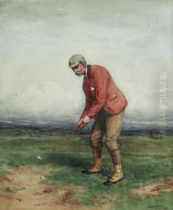 The Golfer by George Straton Ferrier