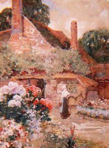A Kentish Cottage, near Edenbridge by David Woodlock
