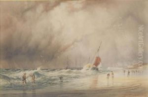 Rough Weather by Anthony Vandyke Copley Fielding