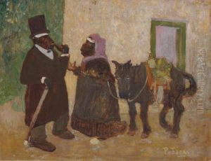 La Curandera by Pedro Figari