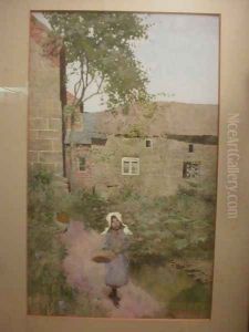 Cottage at Bidstone by David Woodlock
