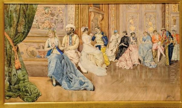 Scena Galante by Giovanni Battista Filosa
