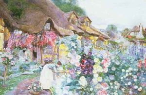 The Cottage Garden by David Woodlock