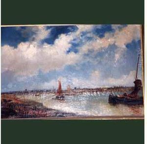 Marine by Eugene Napoleon Flandin