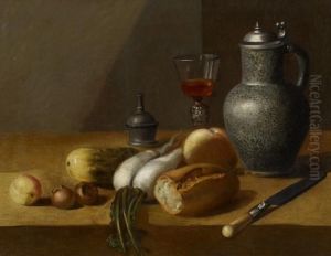 Still Life With Parsnips And Bread Still Life With Parsnips And Bread