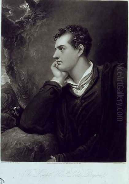 George Gordon, 6th Lord Byron (1788-1824), engraved by Charles Turner (1773-1857), 1815 - view 1