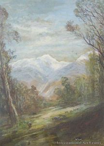 South Island Pastoral Scene by Blythe Fletcher
