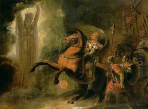 The Goddess Roma Appearing to Julius Caesar at the Bank of the Rubicon, c.1793