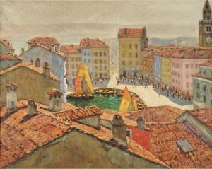 Muggia, Nido Di Pescatori by Ugo Flumiani