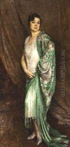 Portrait De Madame M. Beatch