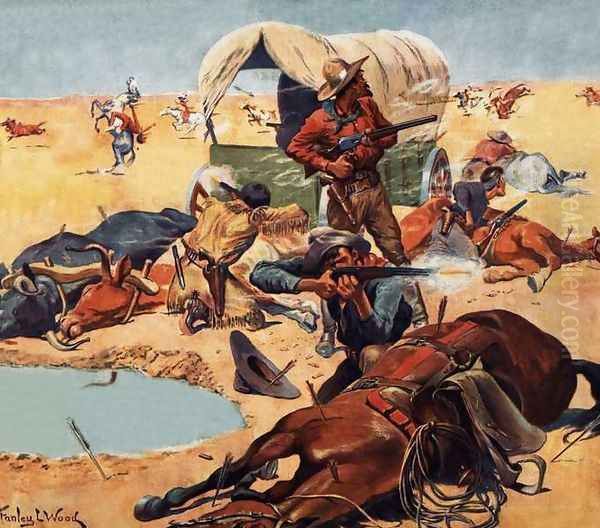 Cowboys and indians - view 1