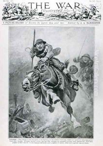 Cover illustration for The War Illustrated 5th May, 1917 by Stanley L. Wood