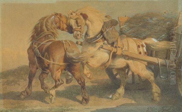 < Chevaux De Labour >. - view 1