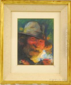 Portrait Of A Man In A Hat