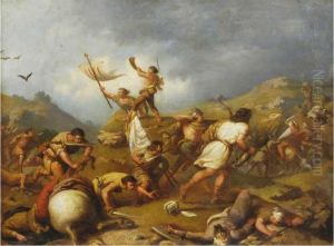 Almogavers by Mariano Jose Maria Bernardo Fortuny y Carbo