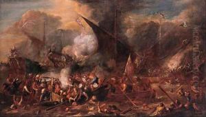 A naval engagement