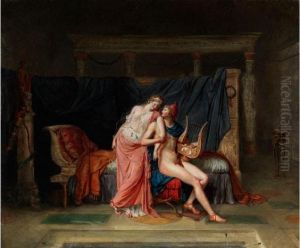 Paris Und Helena by Alexandre Evariste Fragonard