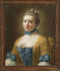 Portrait Of Marie Louise-agathe Lamy D""""hangest