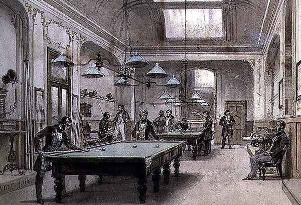 A Billiard Room, 1861 - view 1