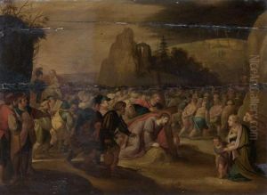 Le Portement De Croix by Frans Francken