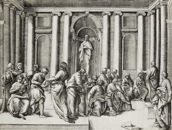 Le Christ Disputant Avec Les Docteurs - view 1