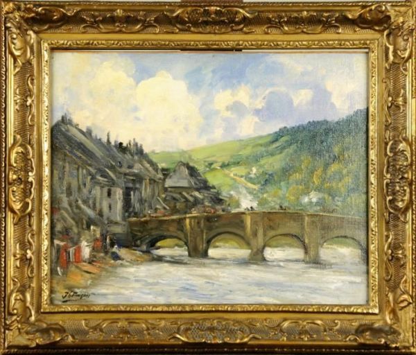 Pont Sur La Riviere. - view 1