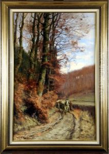 Chemin Forestier Anime by Joseph Charles Francois