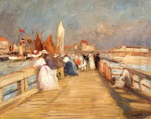 Surl'estacade A Ostende Surl'estacade A Ostende