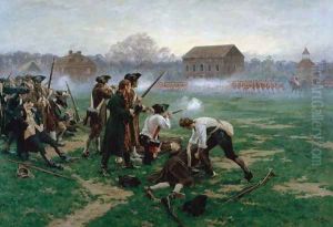 The Battle of Lexington, 19th April 1775, 1910