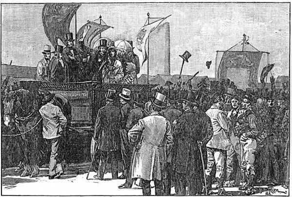 The Chartist Demonstration on Kennington Common, 10th April 1848, 1886 - view 1
