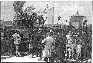 The Chartist Demonstration on Kennington Common, 10th April 1848, 1886