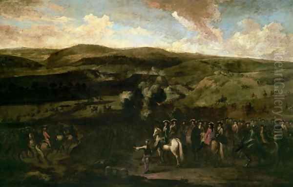 King William III at the Battle of the Boyne, 1st July 1690 by Jan Wyck
