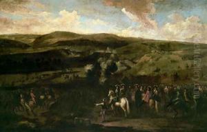 King William III at the Battle of the Boyne, 1st July 1690 by Jan Wyck