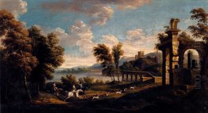 Hunting Scene by Jan Wyck